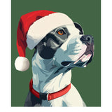 Holiday Pitbull Card