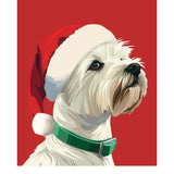 Holiday Westie Card