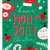 Holly Jolly Card - FreshCut Paper