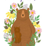 I Love You Mom Bear Card - FreshCut Paper