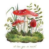 I Love You So Mush Card - FreshCut Paper