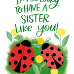 Lady Bugs Card - FreshCut Paper