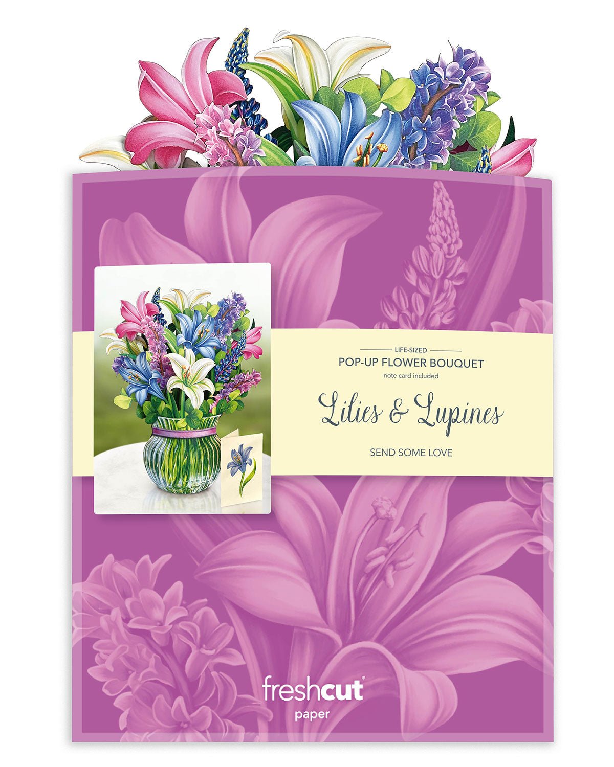 Lilies & Lupines - FreshCut Paper