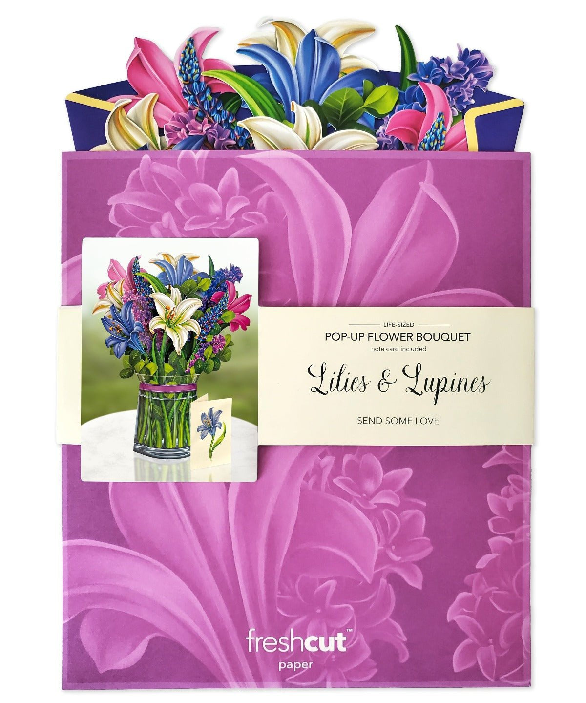 Lilies & Lupines - FreshCut Paper