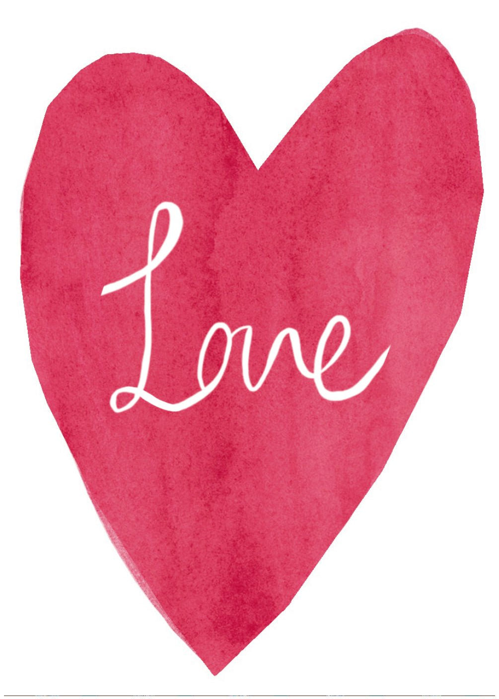 Love Heart Card - FreshCut Paper