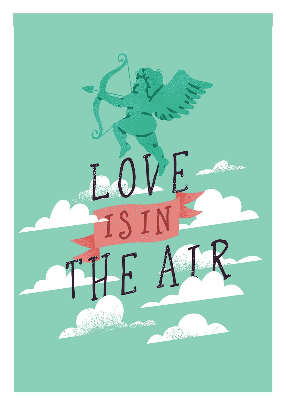 Love is in the Air Card - FreshCut Paper