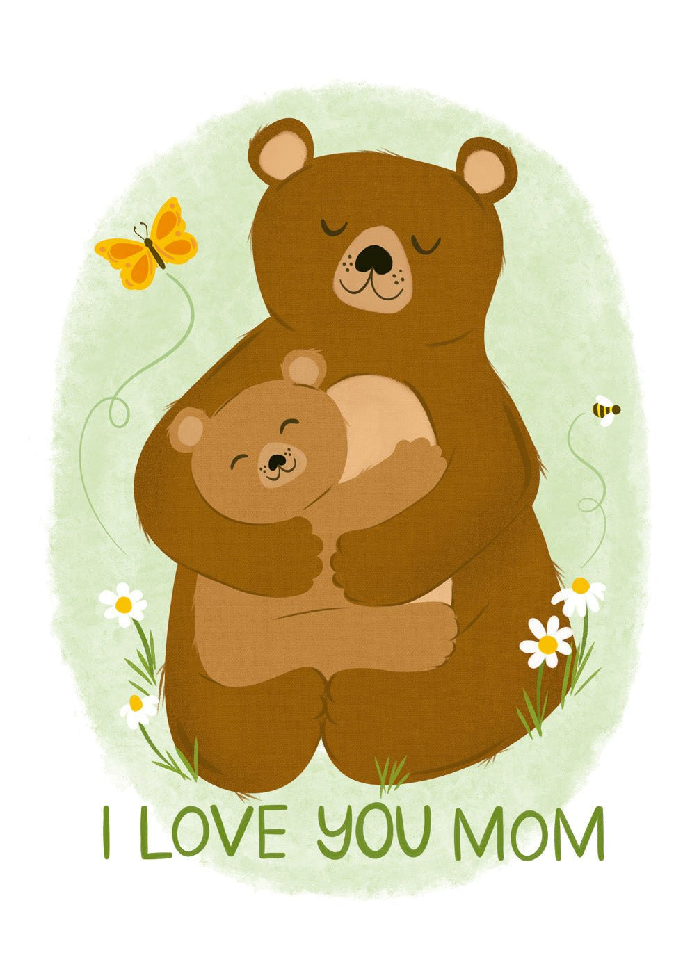 Mama Bear Card - FreshCut Paper