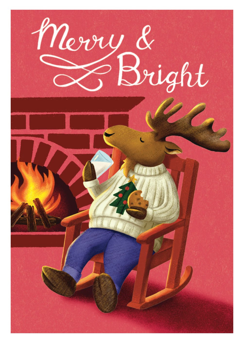 Merry & Bright Card - FreshCut Paper