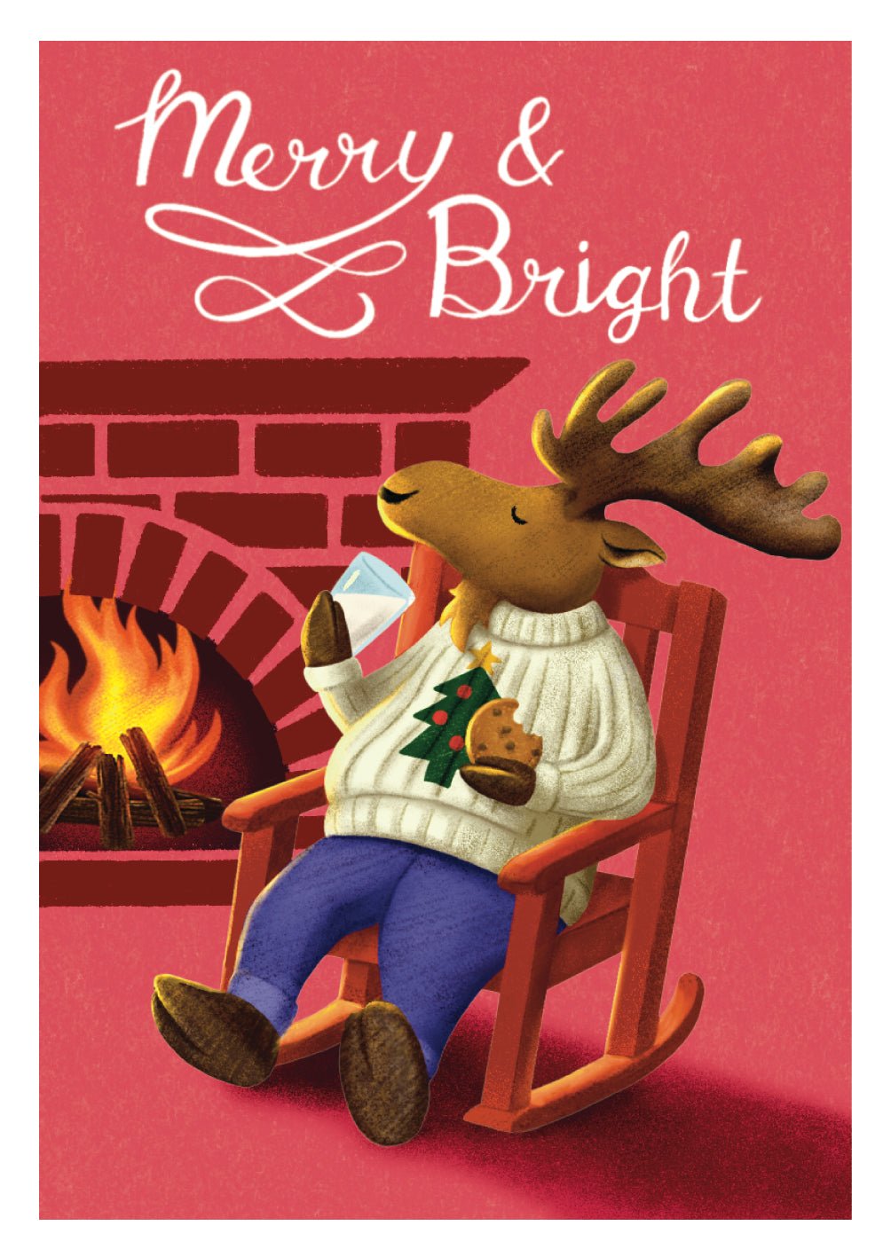 Merry & Bright Card - FreshCut Paper