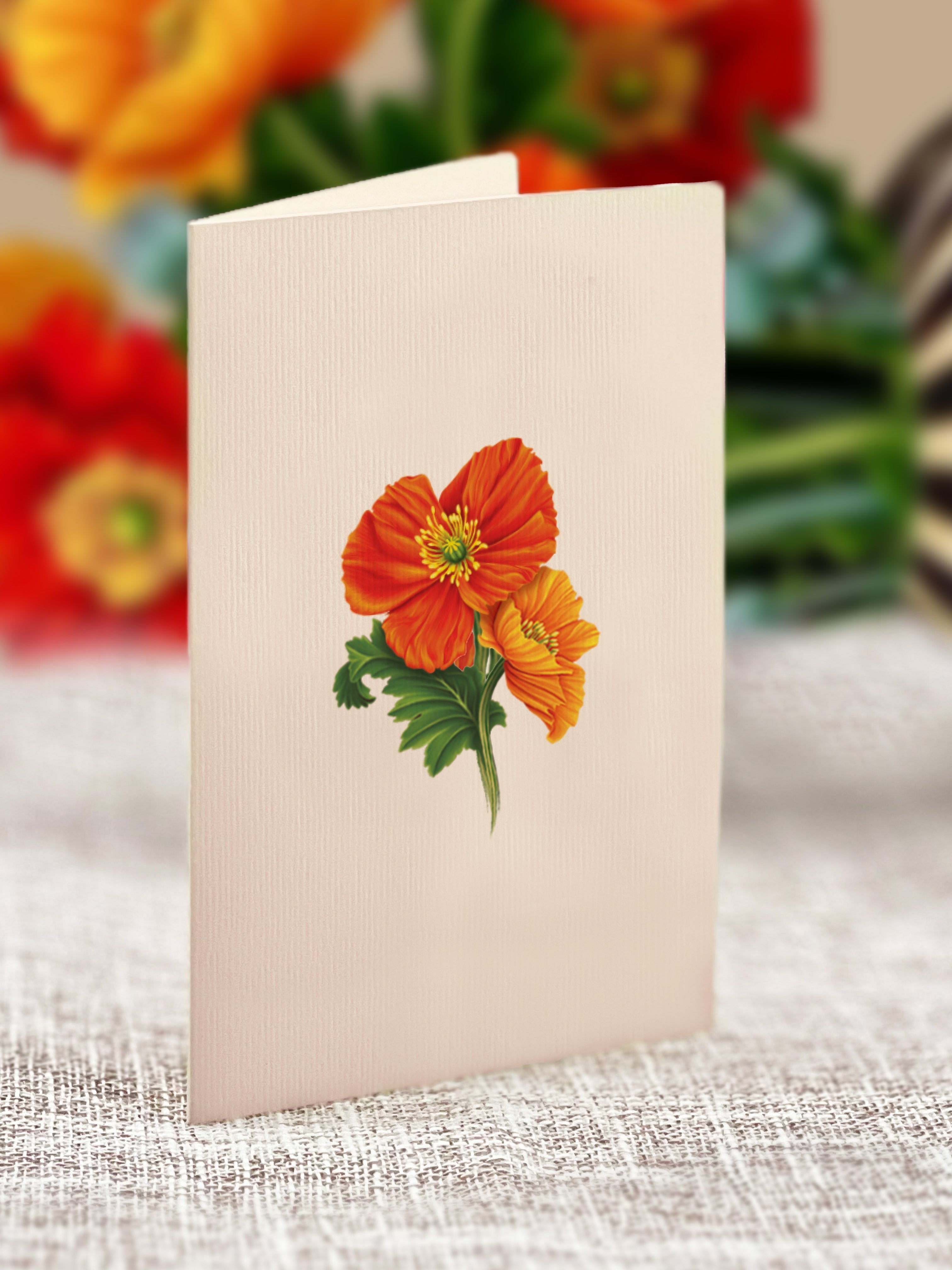 Mini French Poppies - FreshCut Paper