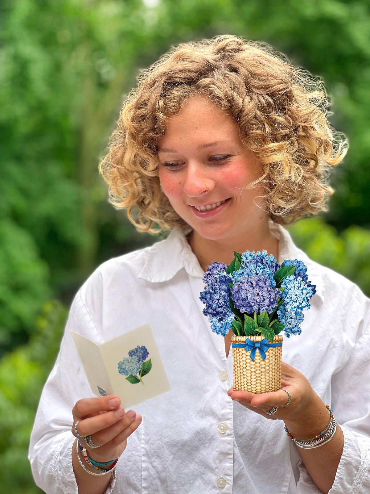 Mini Nantucket Hydrangeas - FreshCut Paper