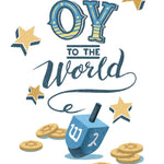 Oy To The World Card - FreshCut Paper