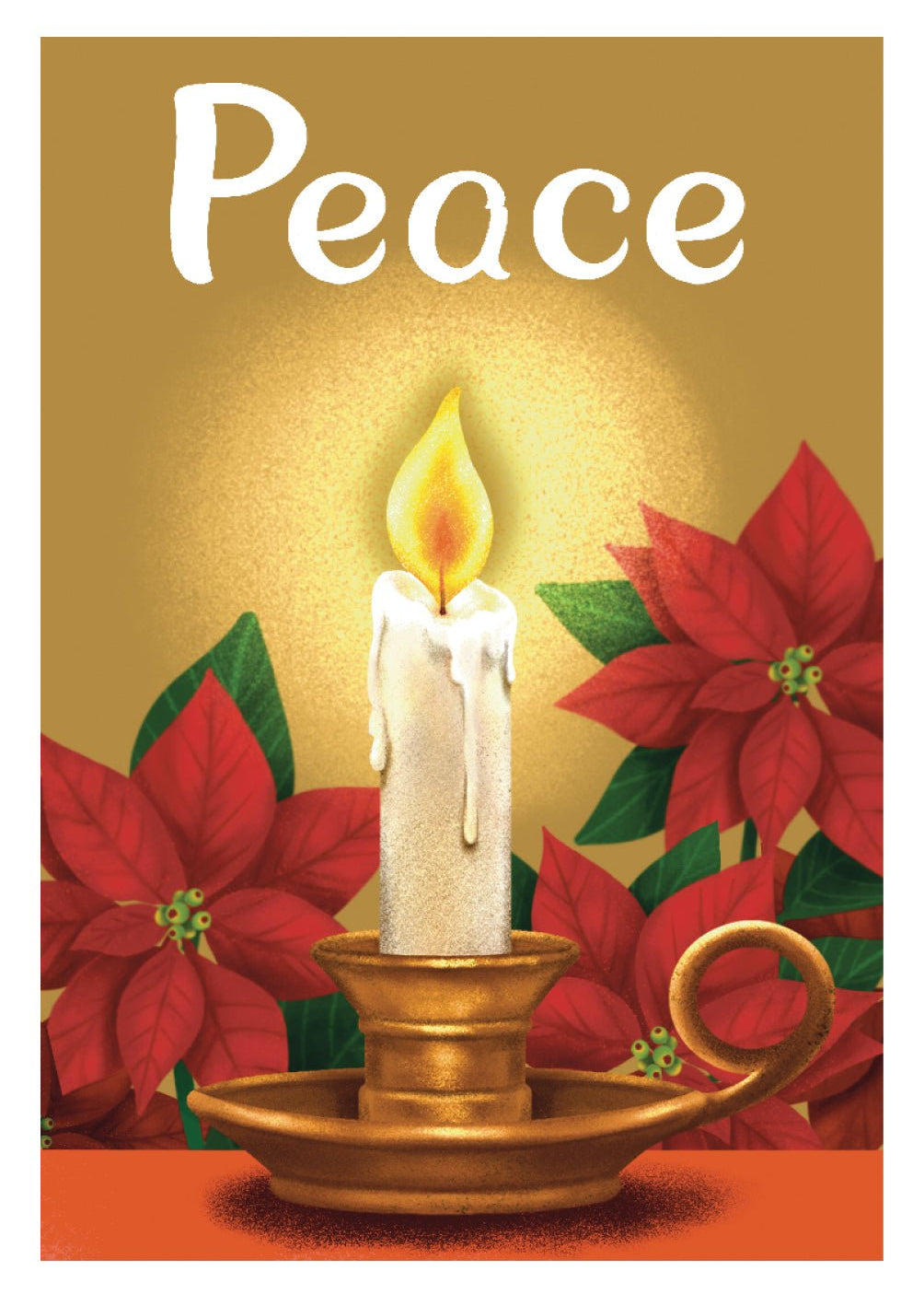 Peace Candle Card - FreshCut Paper