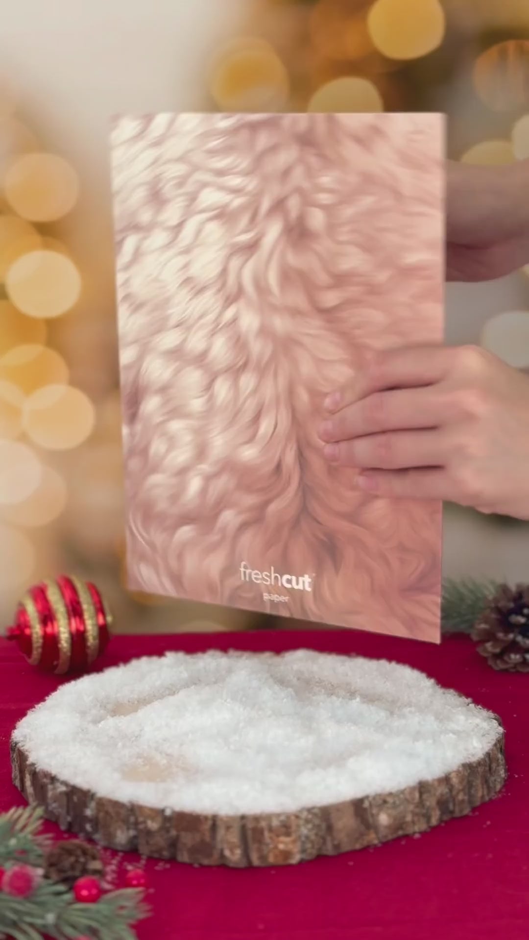 Holiday Poodle Pop-Up Card unboxing video