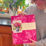 FreshCut Paper Peony Paradise bouquet unboxing