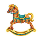 Rocking Horse Card - FreshCut Paper