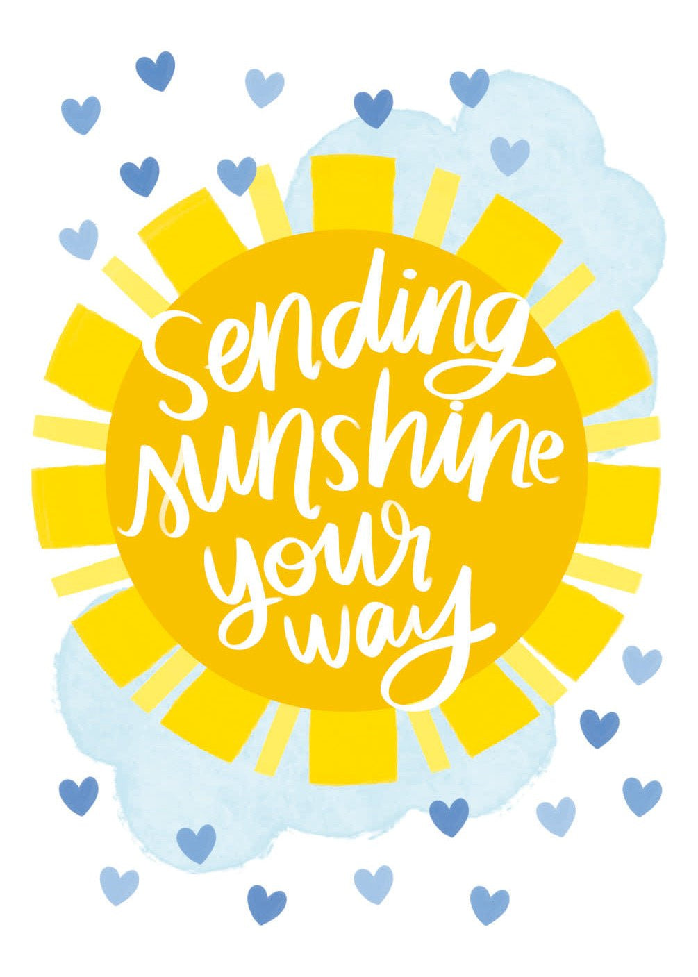 Sending Sunshine Card - FreshCut Paper