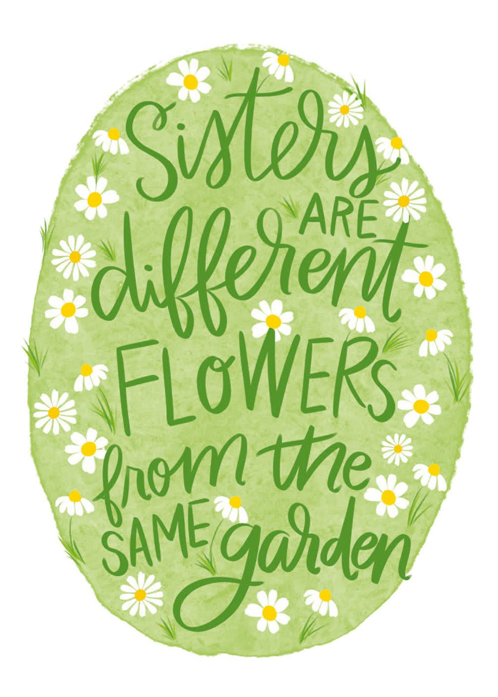 Sisters Garden Card - FreshCut Paper