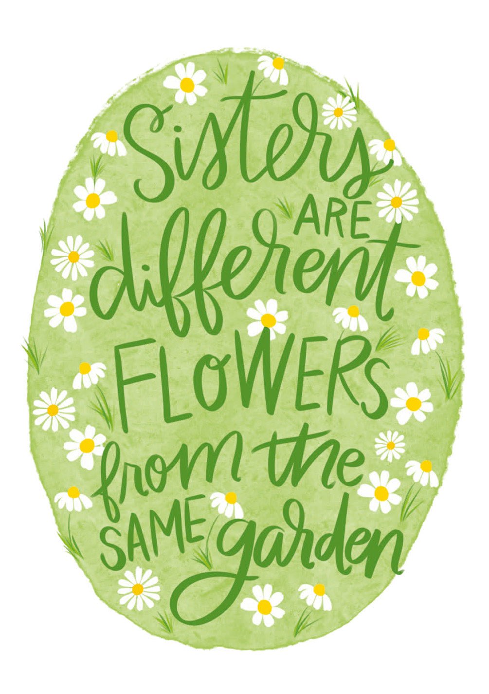 Sisters Garden Card - FreshCut Paper