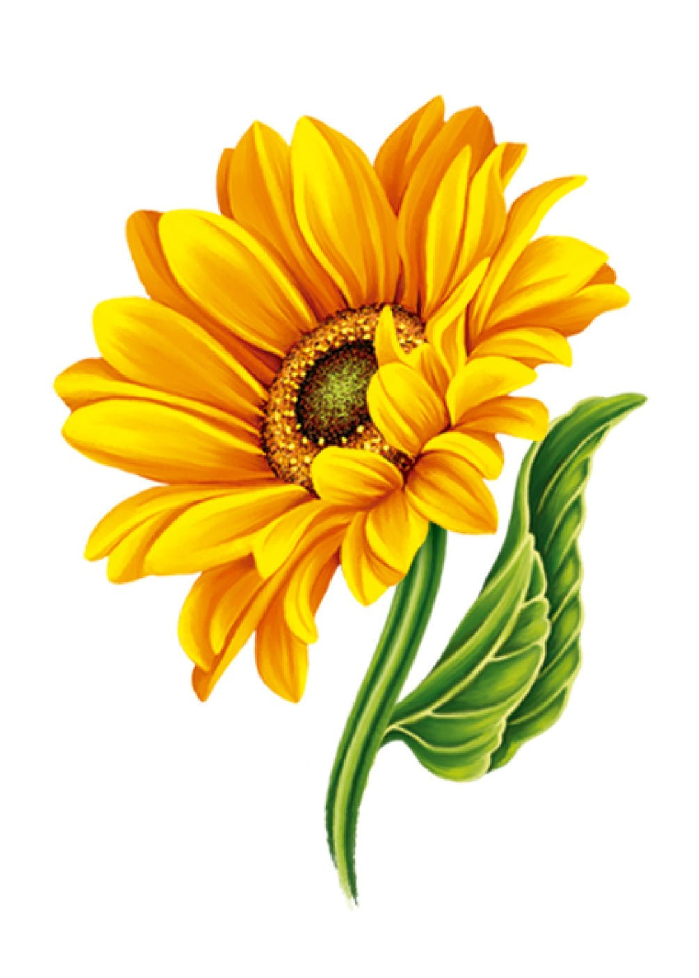 Sunflower Card - FreshCut Paper