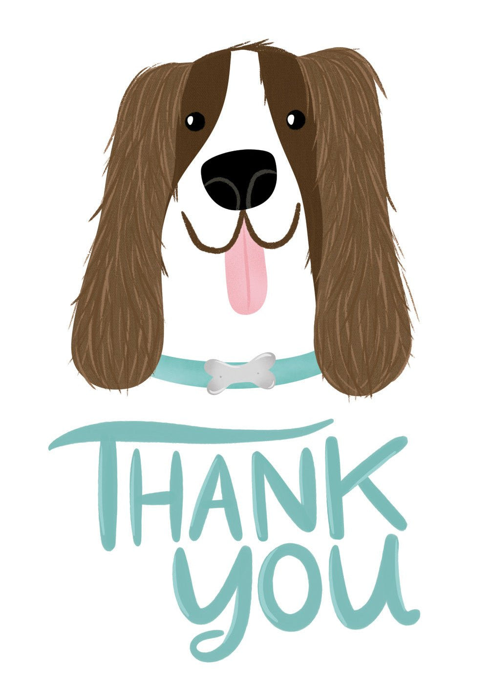 Thank You Dog Card - FreshCut Paper