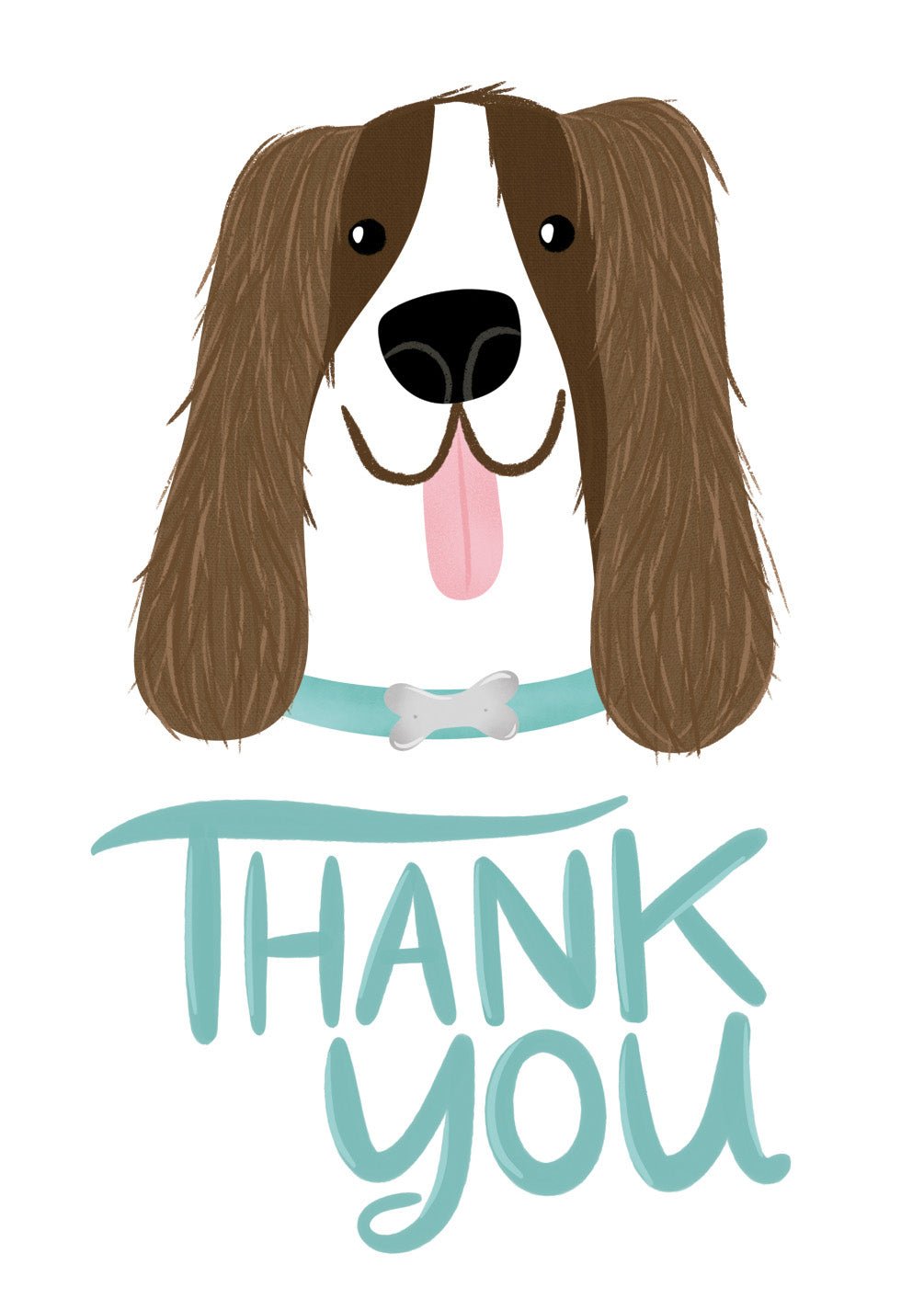 Thank You Dog Card - FreshCut Paper