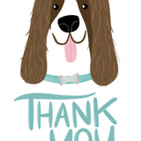 Thank You Dog Card - FreshCut Paper