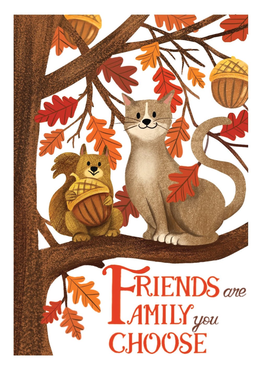 Thanksgiving Friendship Card - FreshCut Paper