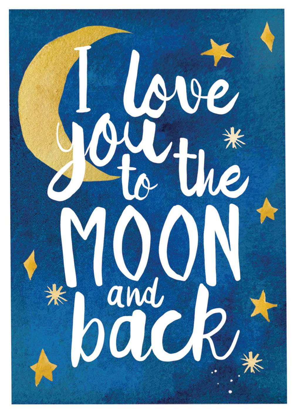 To the Moon and Back Card - FreshCut Paper