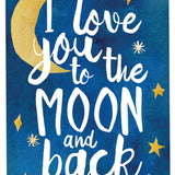 To the Moon and Back Card - FreshCut Paper