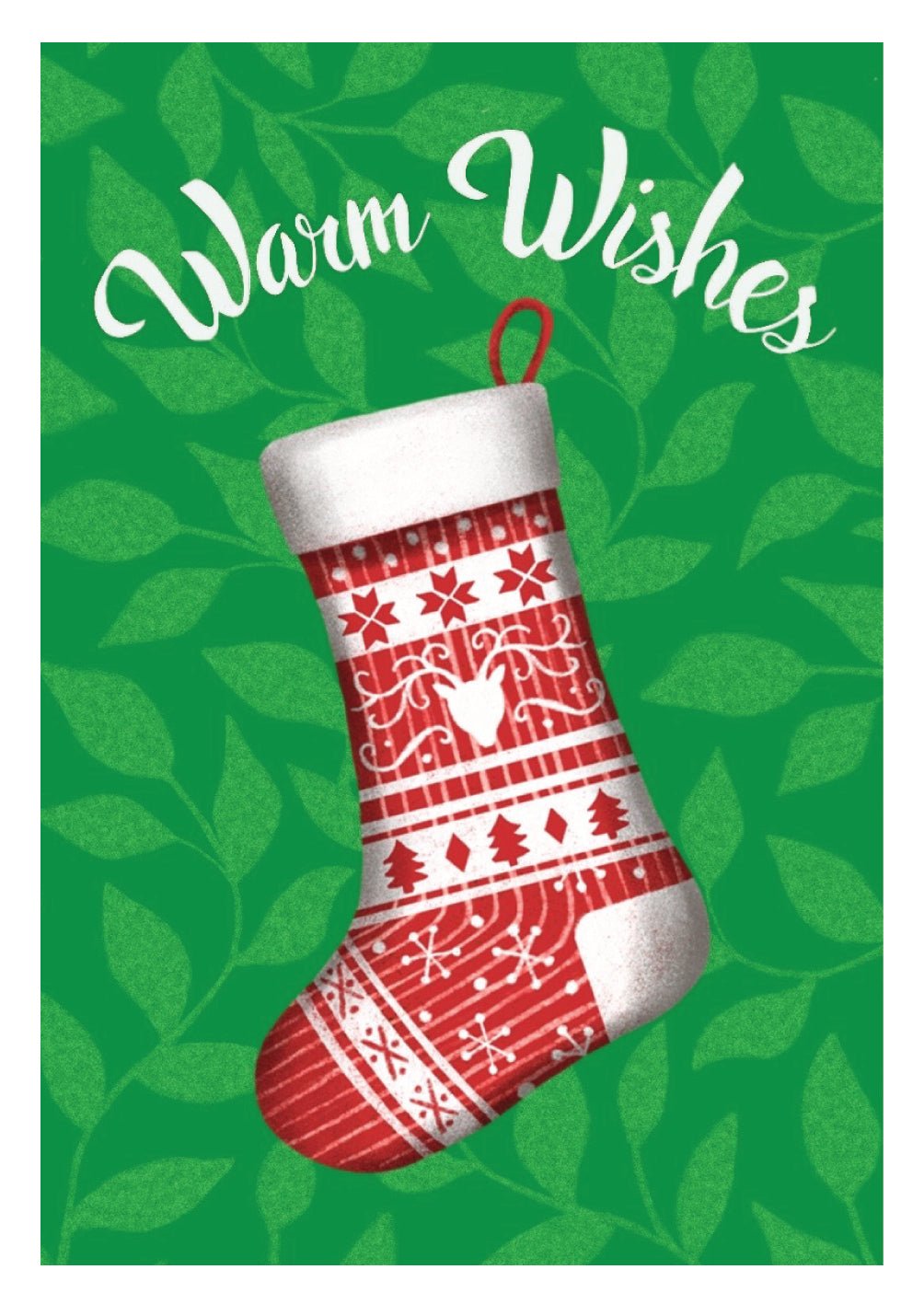 Warm Wishes Card - FreshCut Paper