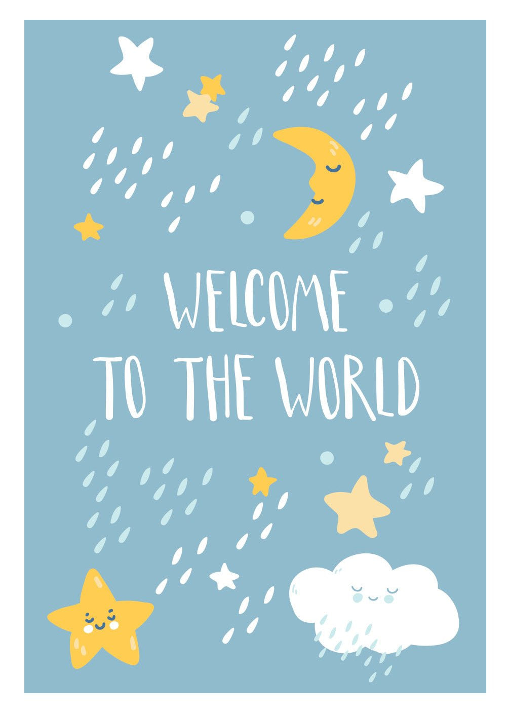 Welcome to the World Card - FreshCut Paper