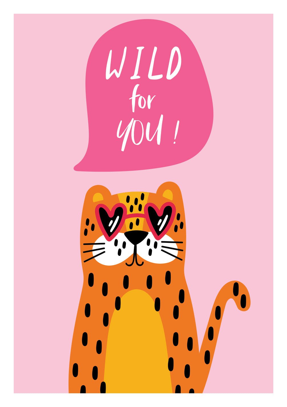 Wild for You Card - FreshCut Paper