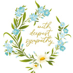 With Deepest Sympathy Card - FreshCut Paper