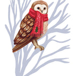 Woodland Owl Card - FreshCut Paper