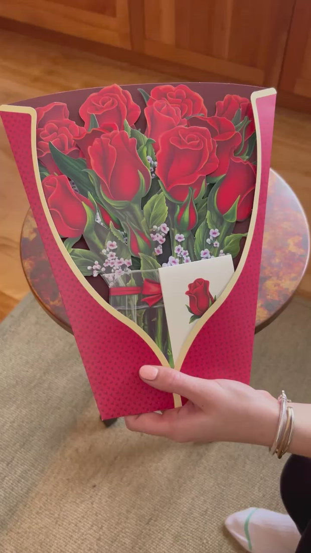 💖33 Stalks Fresh-Cut Roses🌹with a LV design paper wrapper